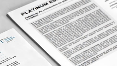 Palladium: An introduction for platinum and palladium investors